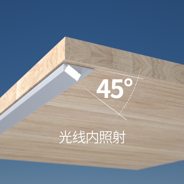 45°防眩暈明裝櫥柜燈